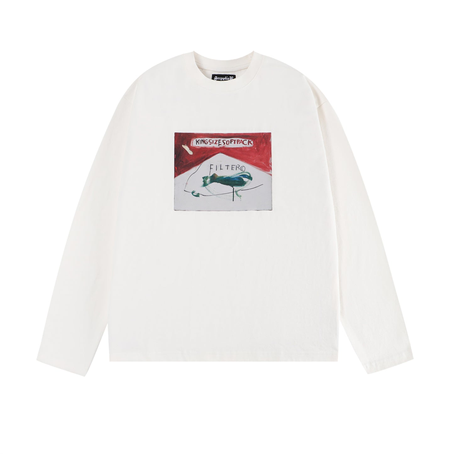 Basquiat King Size Soft Pack Long Sleeve Tee