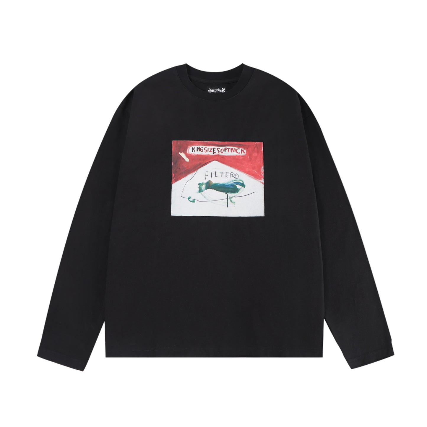 Basquiat King Size Soft Pack Long Sleeve Tee