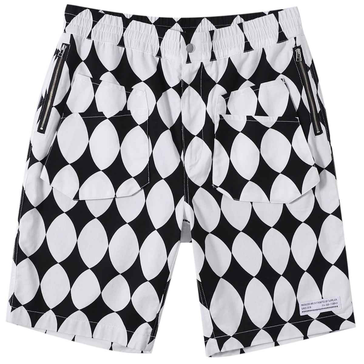 DIAMOND PATTERN SHORTS